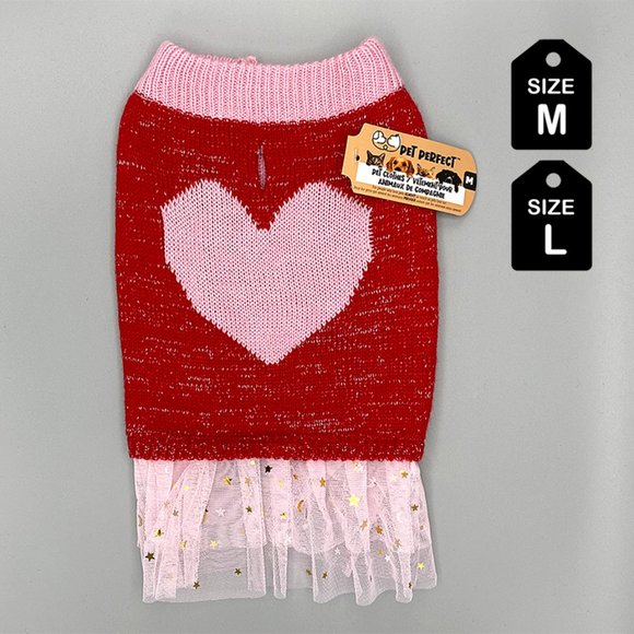 ❤ Dog Sweater with Tutu ❤ - Picture 1 of 4